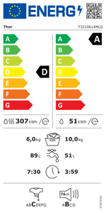 T3210614MLG 10KG A Rated Washer Dryer