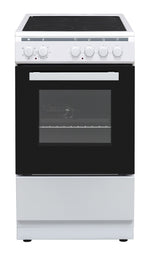 Load image into Gallery viewer, T05C1V1W 50CM SINGLE FAN OVEN WITH CERAMIC HOB
