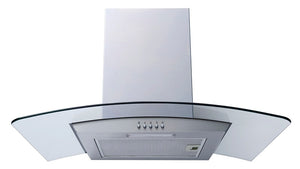 T21350XBSS Thor 60cm Curved Glass Cooker Hood