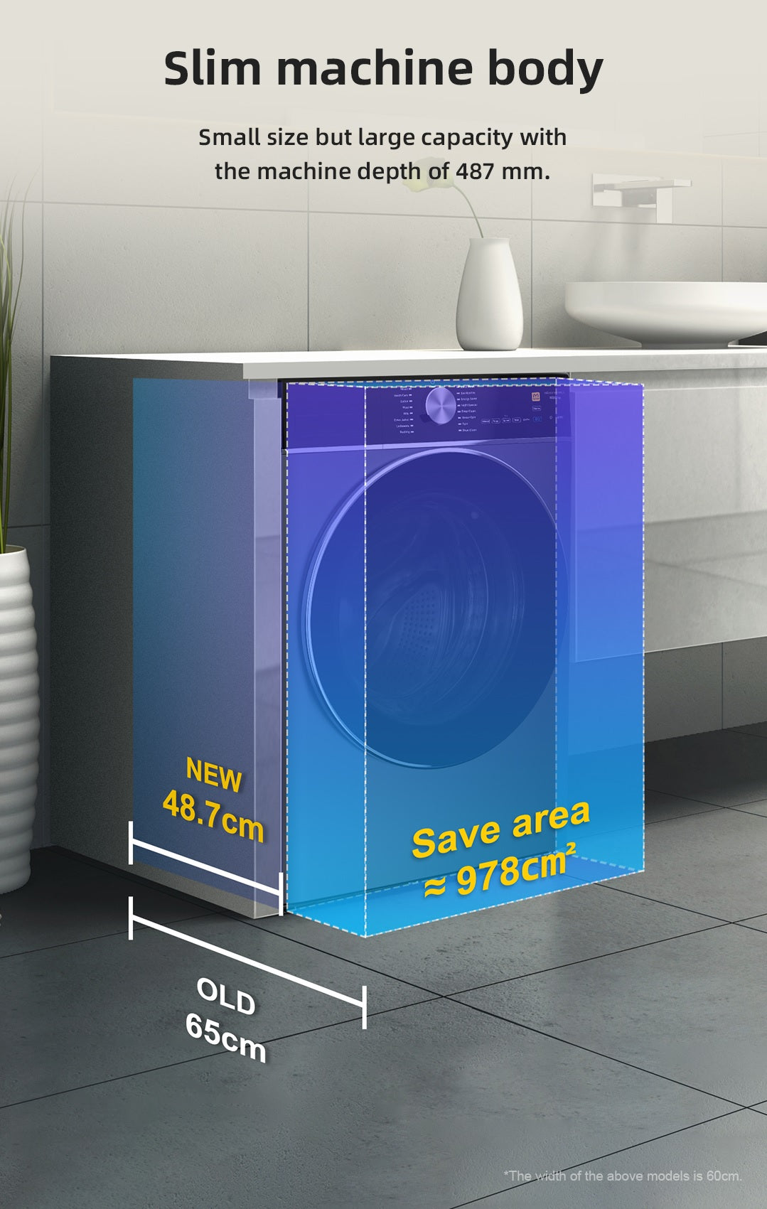 T351410MLW 10kg B Energy 1400 RPM Space Pro Thor Washing Machine - Image 13