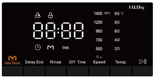 T35148MLWA 8kg 1400 RPM Space Pro Thor Washing Machine - Image 4