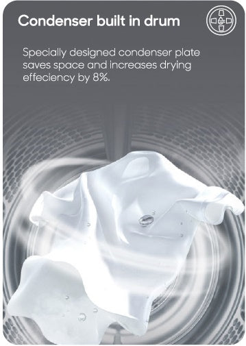 T328514MLG 8kg Lava Grey Washer Dryer - Image 7