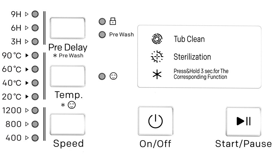 T35106SKW-A 6kg A Energy 16 Programme Washing Machine - Image 3