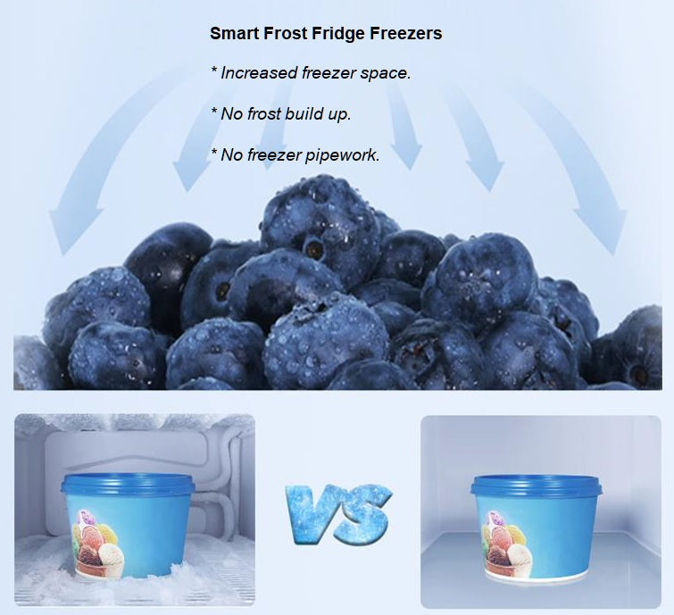 Compact Smart Frost Thor Fridge Freezer T65514MSFX-E - Image 4