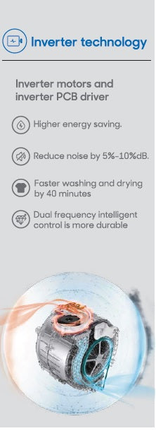 T328514MLW 8Kg Washer Dryer with inverter motor. - Image 6