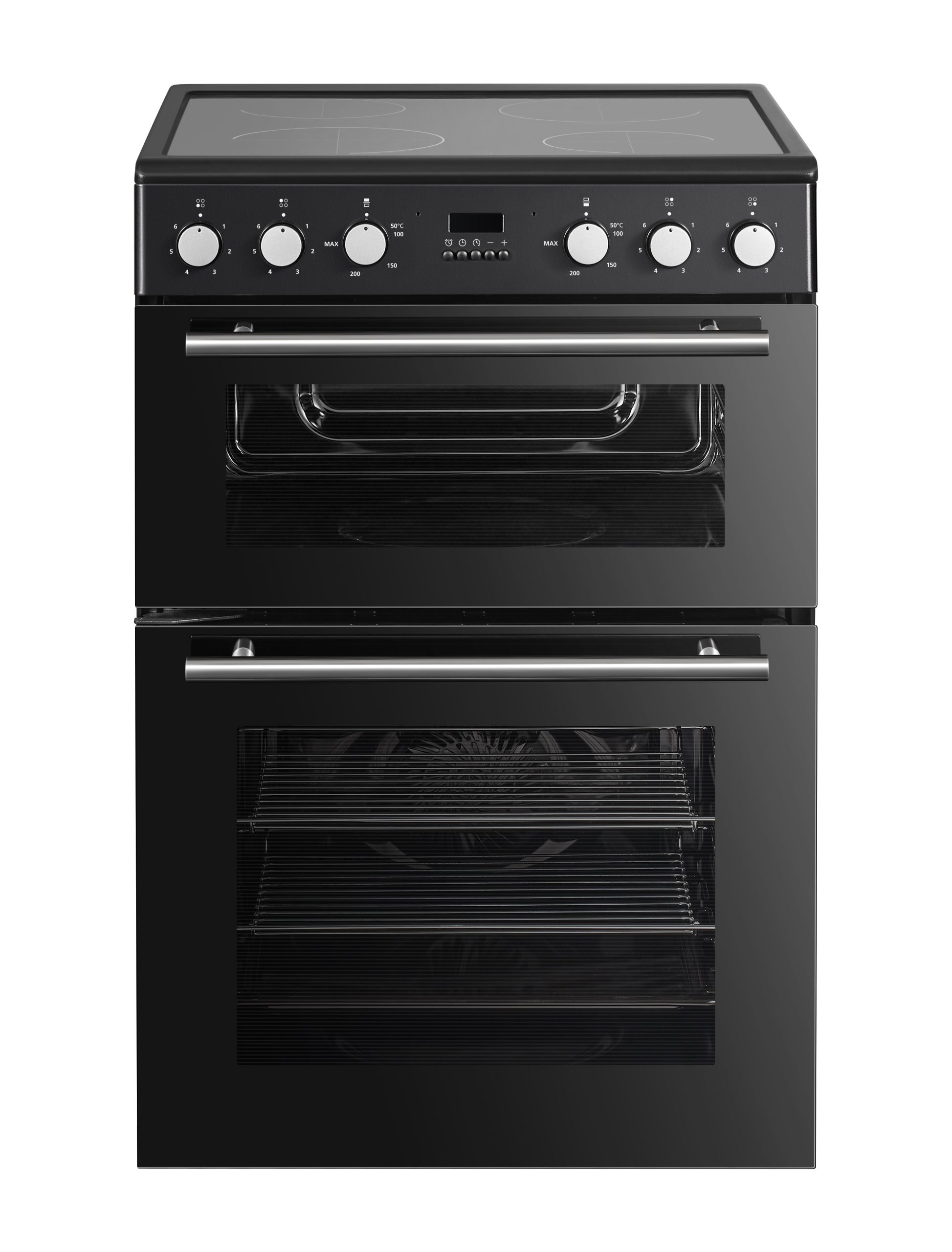 T06C2MDBL THOR 60CM DOUBLE CAVITY COOKER WITH DOUBLE OVEN & CERAMIC HOB - Image 4