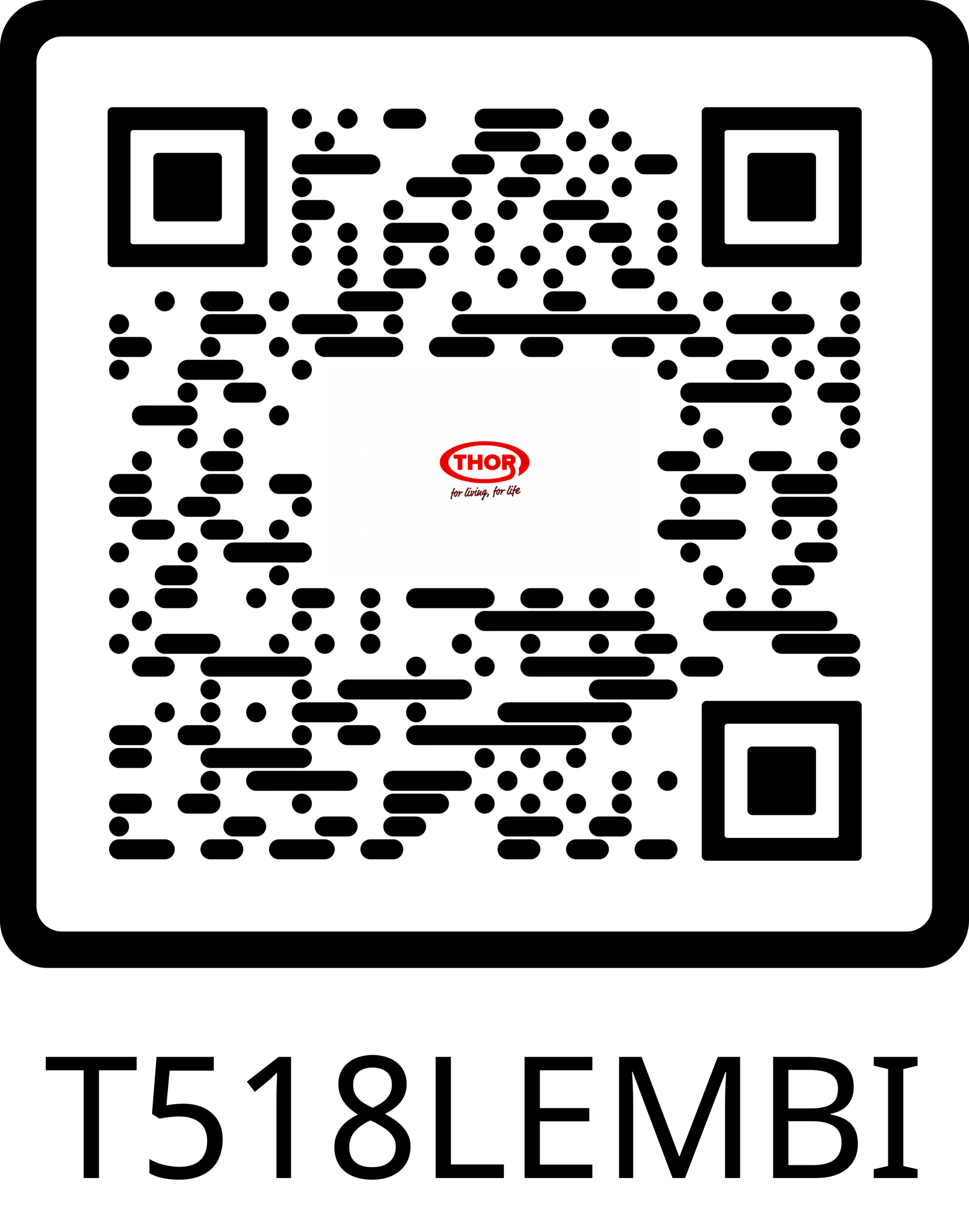 T518LEMBI Thor Appliances Built In Tall Larder - Image 4