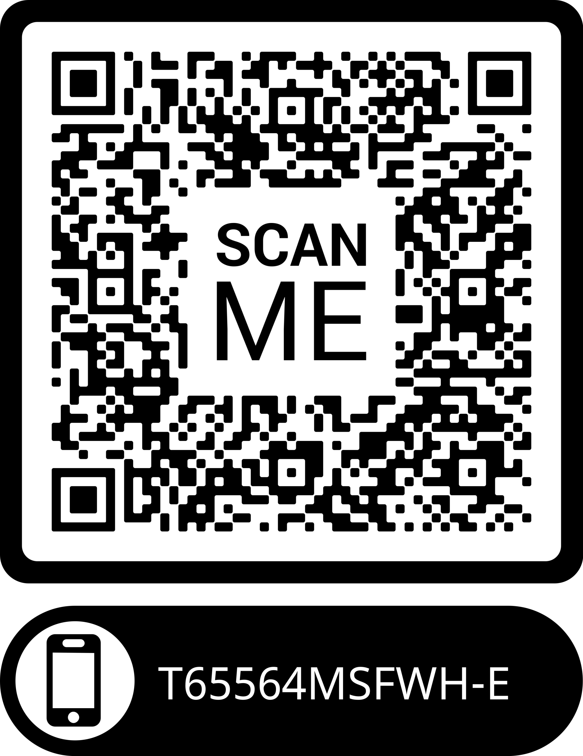 T65564MSFWH-E 187/75 Smart Frost Fridge Freezer - Image 7