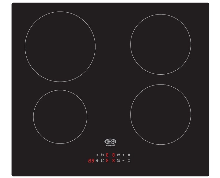 T154MDINTC Thor Induction Ceramic Hob