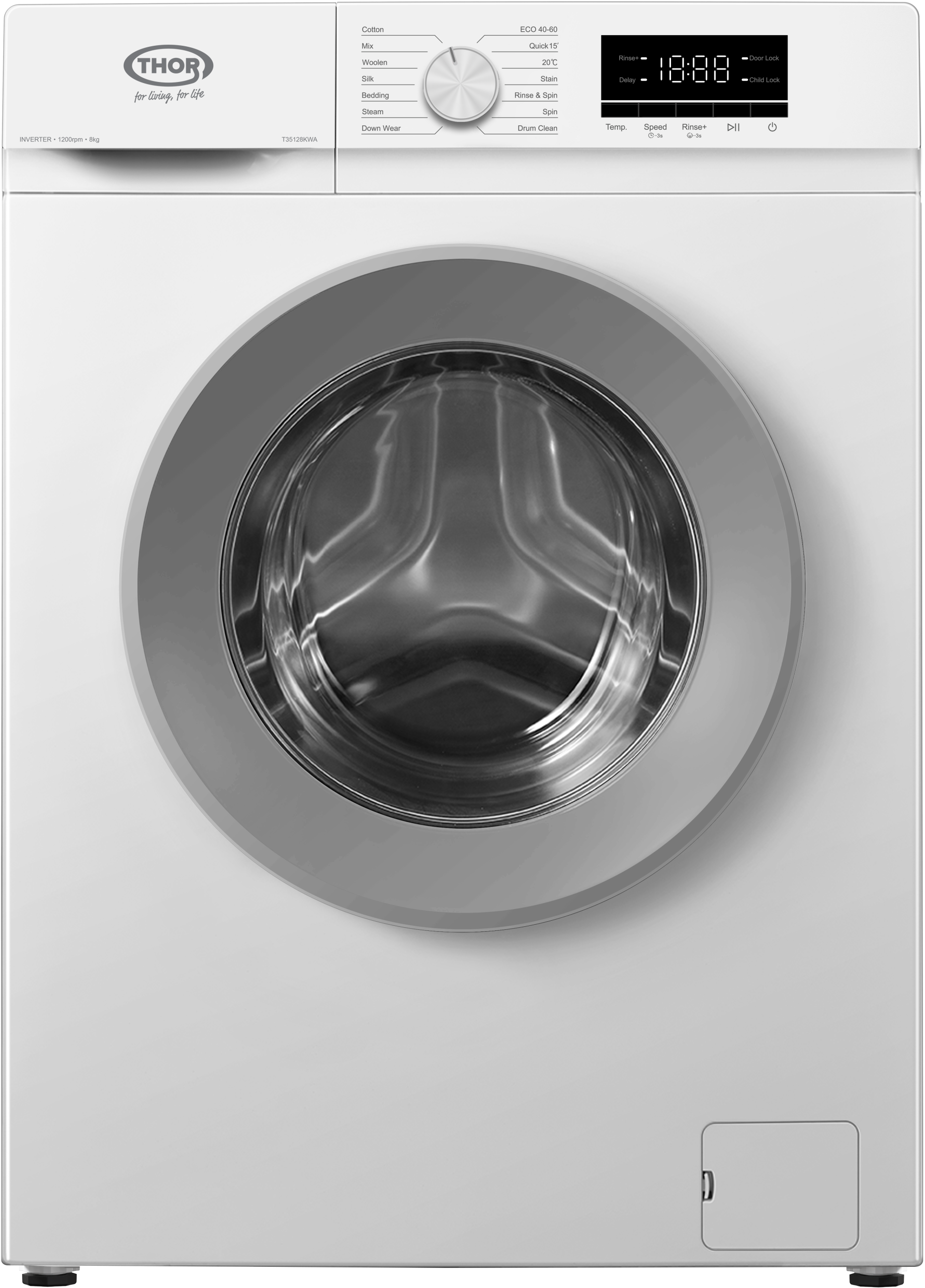 Thor T35128KWA 8kg 1200rpm Washing Machine